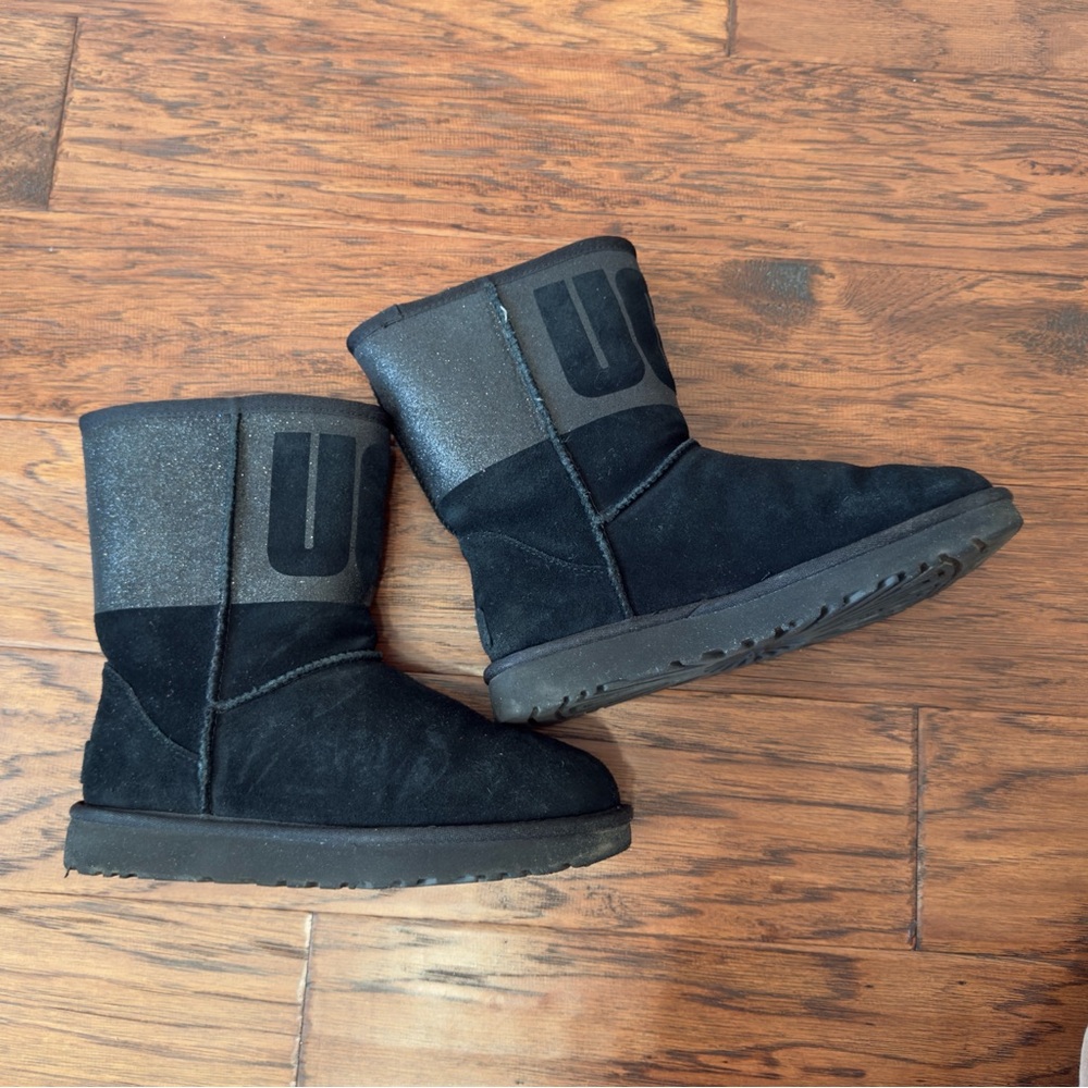 UGG Classic Short Sparkle Boots - Picture 2 of 10